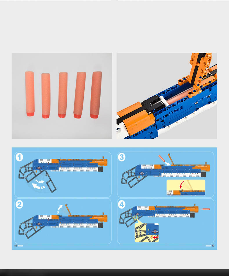 Double Eagle CaDA C81004 Building Bricks Set