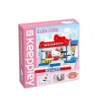 Keeppley K20807 Sanrio série Hello Kitty boutique de mode moderne blocs de construction ensemble de jouets