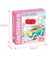 Keeppley K20806 Hello Kitty Series Mini Bus Juego de bloques de construcción de juguetes