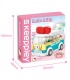 Keeppley K20806 Hello Kitty Series Mini Bus Juego de bloques de construcción de juguetes