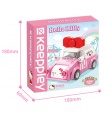 Keeppley K20812 Sanrio Series Kuromi Astological Cabin Building Blocks Juego de juguetes