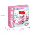 Keeppley K20812 Sanrio Series Kuromi Astological Cabin Building Blocks Toy Set