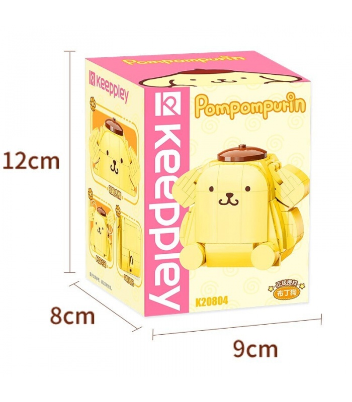 Keeppley K20804 Hello Kitty Series Pompompurin Building Blocks Toy Set