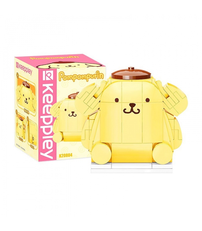 Keeppley K20804 Hello Kitty Serie Pompompurin Bausteine-Spielzeug-Set