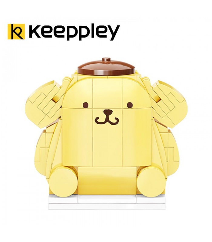 Keeppley K20804 Hello Kitty Series Pompompurin Juego de bloques de construcción de