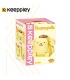 Keeppley K20804 Hello Kitty Serie Pompompurin Bausteine-Spielzeug-Set