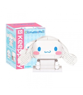 Keeppley K20803 Hello Kitty Series Cinnamoroll Juego de bloques de construcción de