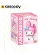 Keeppley K20802 Hello Kitty Serie My Melody Building Blocks Spielzeugset