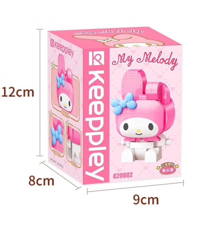 Keeppley K20802 Hello Kitty Series My Melody Building Blocks Toy Set