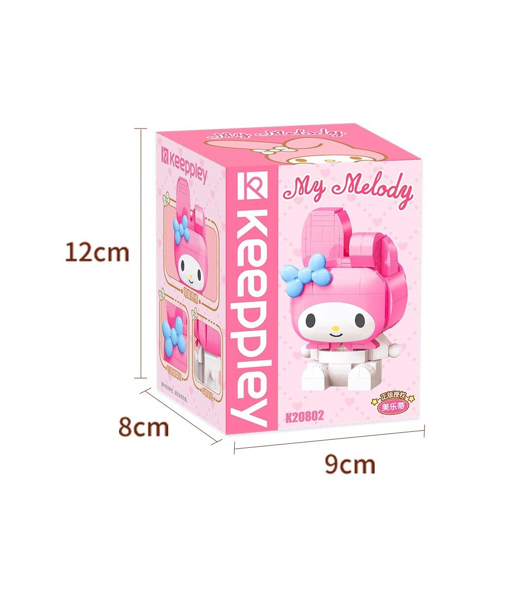 Keeppley K20802 Hello Kitty Series My Melody Building Blocks Toy Set 