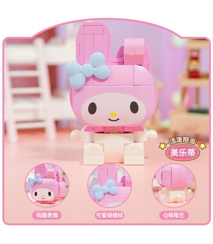 Keeppley K20802 Hello Kitty Serie My Melody Building Blocks Spielzeugset