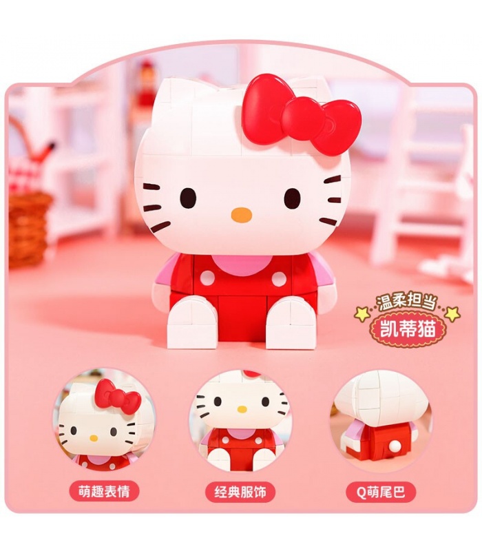 Keeppley K20801 Hello Kitty Series Hello Kitty Building Blocks Toy Set