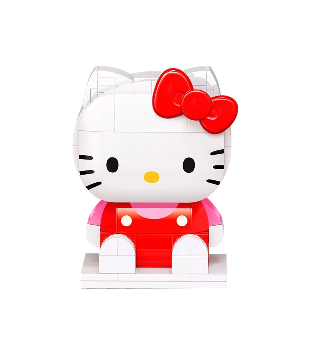 Hello Kitty • Pink • Lego Block Character – Ruffles in the Mud