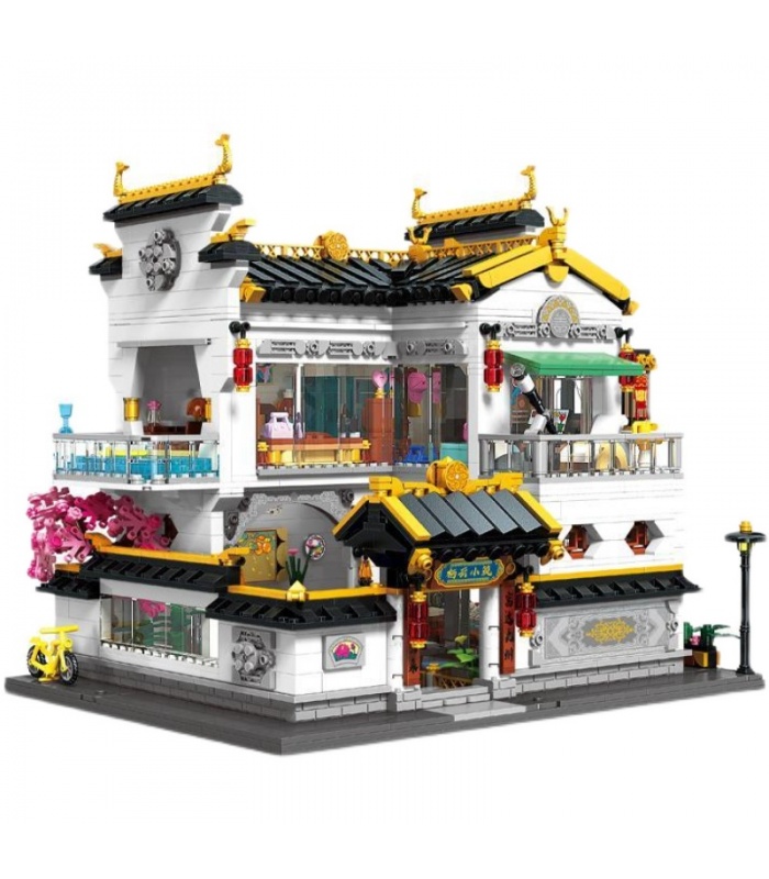 Keeppley K18002 Qiyun Villa Juego de juguetes de bloques de construcción