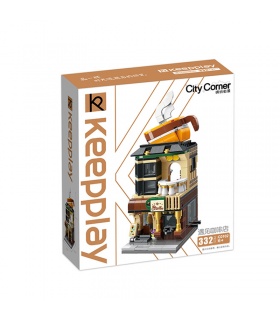 Keeppley City Corner C0102 Coffe House QMAN 빌딩 블록 장난감 세트