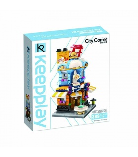Keeppley City Corner C0105 패션 백화점 QMAN 빌딩 블록 장난감 세트