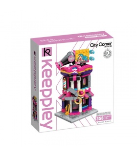 Keeppley City Corner C0111 Neues hübsches QMAN-Baustein-Spielzeugset