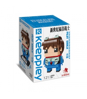 Keeppley Evangelion A0116 Pilot Shinji Building Blocks Juego de juguetes