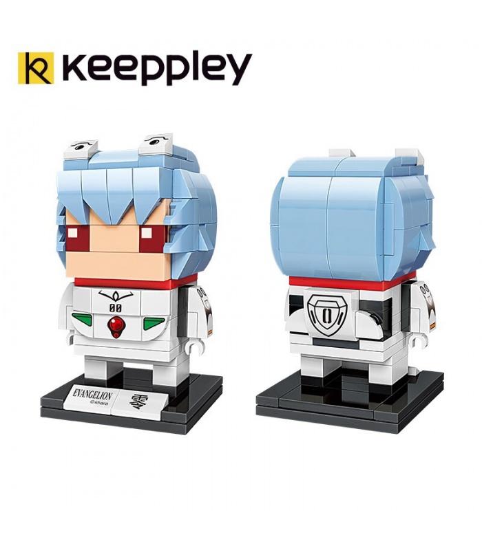 Keeppley Evangelion A0117 Pilot Rei Building Blocks Toy Set