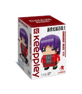Keeppley Evangelion A0121 Pilot Misato Building Blocks Toy Set