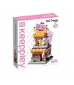 Keeppley City Corner K28001 Erya Ancient Fan Shop QMAN 빌딩 블록 장난감 세트