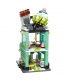 Keeppley K20207 Juego de juguetes de bloques de construcción de casa de postre Bulbasaur