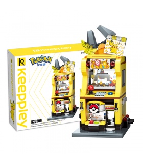 QMAN FLITZER - Pikachu Mini Autos Bausteine Spielzeug für Pokémon Fans