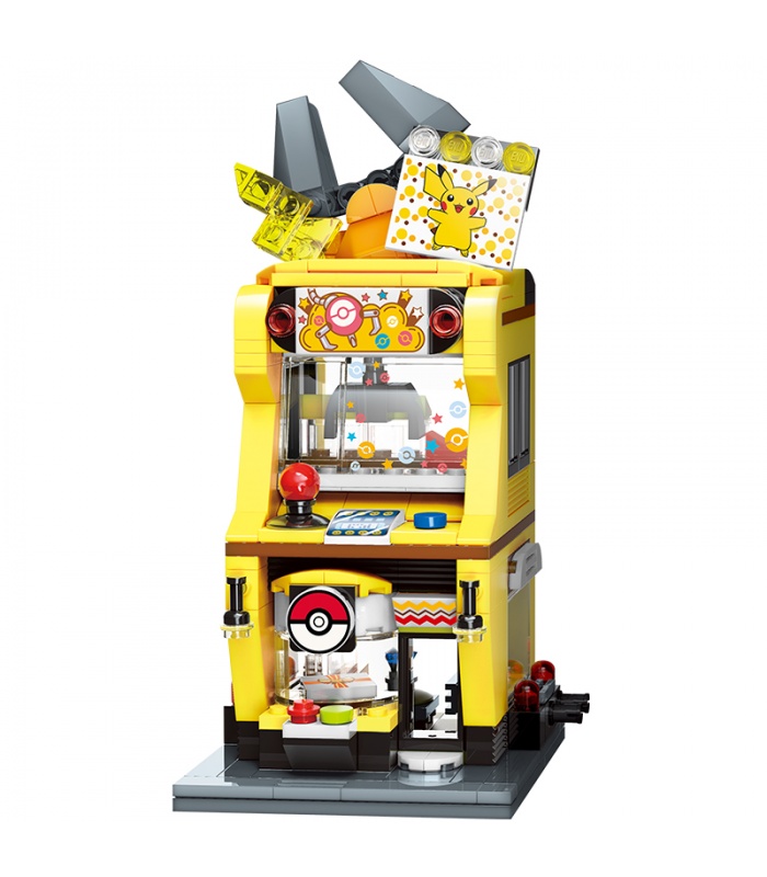 Keeppley K20209 Pikachu Claw Machine Shop Building Blocks Toy Set