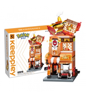 Keeppley K20210 Charmander Hotpot Restaurante Tienda Juego de bloques de construcción de juguete