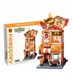 Keeppley K20210 Charmander Hotpot Restaurant Shop Building Blocks Toy Set