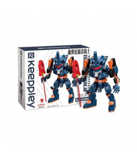 Keeppley K20301 Neon Genesis Evangelion Unit Mark 06 Mini uilding Blocks Toy Set