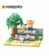 Keeppley K20409 Doraemon PlayGround Scène QMAN Blocs de construction Ensemble de jouets