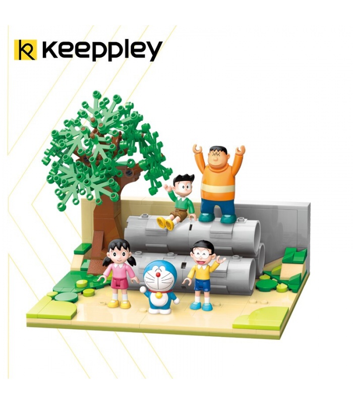 Keeppley K20409 Doraemon Playground Scene QMAN Building Blocks Toy Set