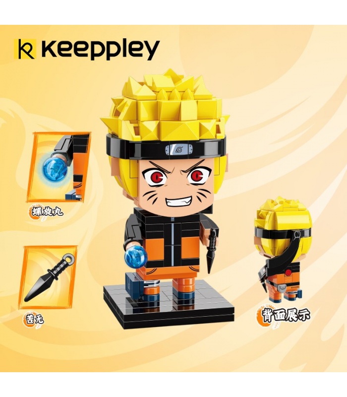 Keeppley K20501 Uzumaki Naruto Juego de bloques de construcción de juguete