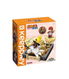 Keeppley K20505 Naruto Gaara Vs Deidara Juego de bloques de construcción de juguete