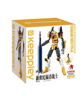 Keeppley K20304 Neon Genesis Evangelion Unit Zero Building Blocks Toy Set