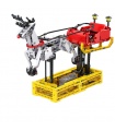 MOLD KING 10010 Weihnachtsmann-Schlitten-Baustein-Spielzeugset