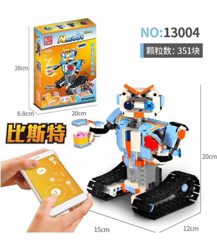 MOULD KING 13004 Bister Remote Control Robot Building Blocks Toy Set