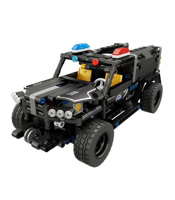 MOULD KING 13006 Special Police Water Cannon Truck Building Blocks Toy Set
