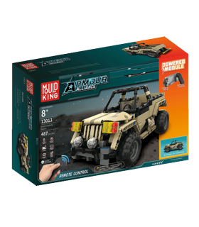 MOULD KING 17005 Motorized Tractor Engineering Series Remote Control Building Blocks Toy