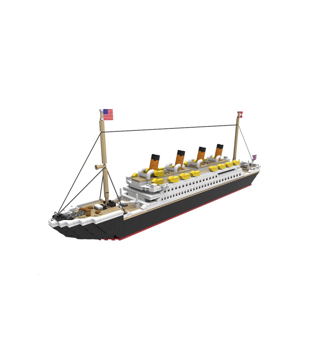 PANGU PG15005 Titan Titanic Building Bricks Toy Set 