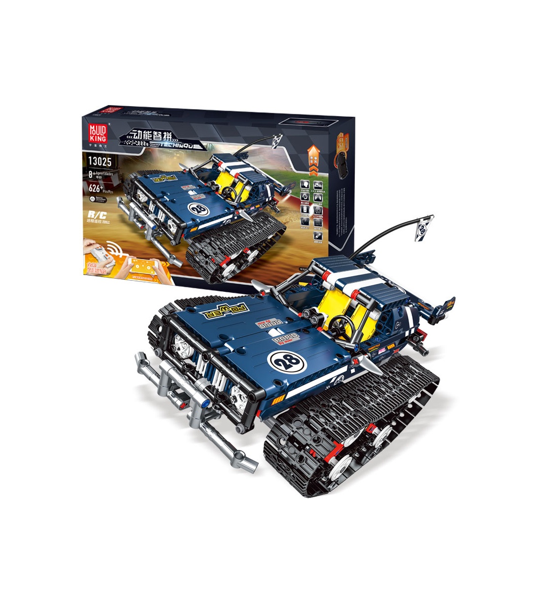 MOULD KING 13025 Tracked Car Building Block Toy Set 