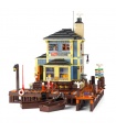 PANGU PG12001 Diving Shop Club Building Bricks Toy Set