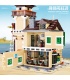 PANGU PG12003 Boat House Diner Building Bricks Toy Set