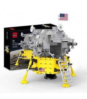 PANGU PG13001 Ensemble de jouets de briques de construction de module lunaire Apollo