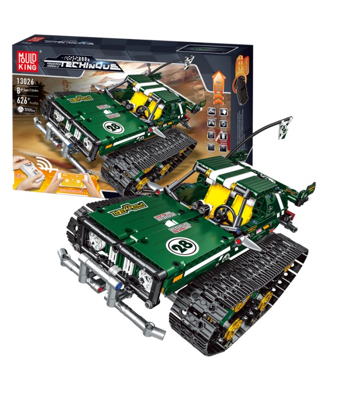 MOULD KING 13026 Technic RC Tracked Racer Building Blocks Toy Set