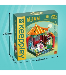 JIE STAR 61043 Bird Helicopter Military Series Building Block Toy Set