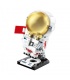 Keeppley K10209 Juego de juguetes de bloques de construcción de astronauta versión saliente