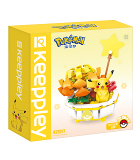 Keeppley K20217 Pikachu Plante en pot Bloc de construction Ensemble de jouets