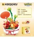 Keeppley K20218 Ensemble de blocs de construction de plantes en pot Charmander